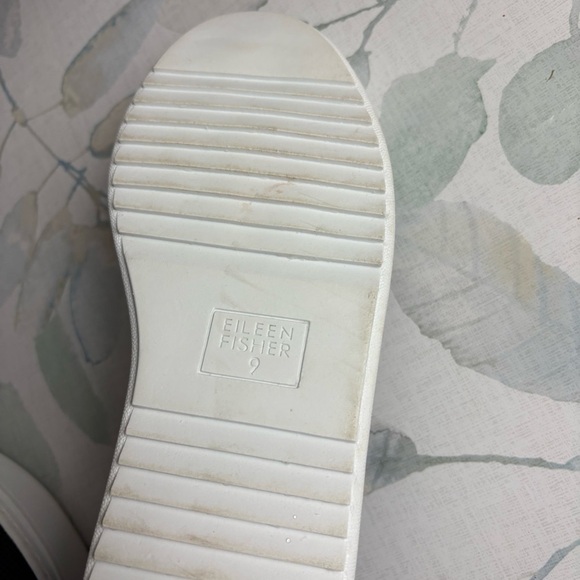 Eileen Fisher Womens Black Pep Serrano Stretch Platform Slip on Sneakers size 9 - Picture 8 of 8